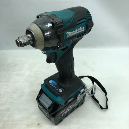  MAKITA マキタ 電動工具 インパクトレンチ  付属品完備 コードレス式 TW004G ブルー