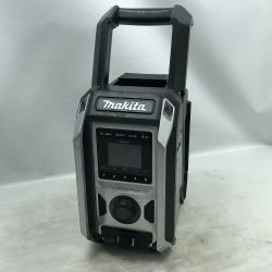 ◇◇ MAKITA マキタ 電動工具 バッテリー式ラジオ アダプター付き コードレス式 MR113 ブラック Cランク