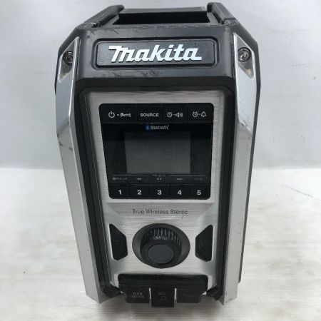  MAKITA マキタ 電動工具 バッテリー式ラジオ アダプター付き コードレス式 MR113 ブラック