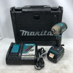 ◇◇ MAKITA マキタ 電動工具 インパクトドライバ ケース付 コードレス式 TD170DRTX ブルー Cランク