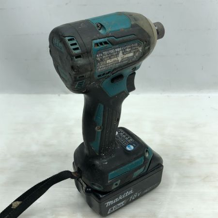  MAKITA マキタ 電動工具 インパクトドライバ ケース付 コードレス式 TD170DRTX ブルー