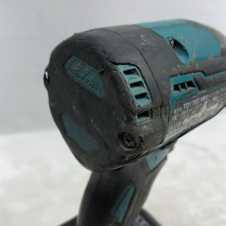  MAKITA マキタ 電動工具 インパクトドライバ ケース付 コードレス式 TD170DRTX ブルー