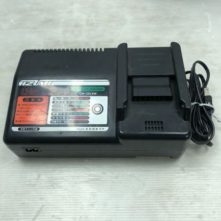  IZUMI 電動工具 充電式ケーブルカッター 充電器・充電池2個・ケース付 コードレス式 REC-Li50 ブラック