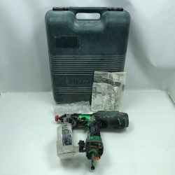 ◇◇ HITACHI 日立 エアツール エア釘打ち ケース付 コードレス式 WF4H2 グリーン Cランク