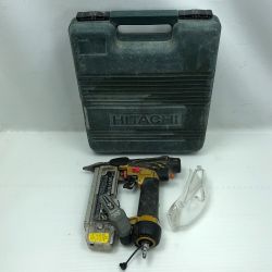 ◇◇ HITACHI 日立 エアツール 仕上釘打機 ケース付 高圧 NT55HM ゴールド Cランク