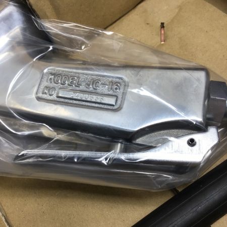  NITTO KOHKI エアツール ジェットタガネ 付属品完備 JC-16 シルバー