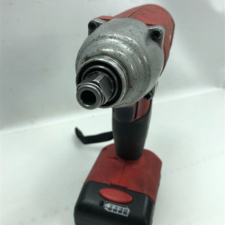  AUTOTOOLS 電動工具 インパクトレンチ 充電器・充電池2個・ケース付 コードレス式 JTC-7678 レッド