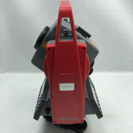  PENTAX ペンタックス 工具 レーザー機器 トータルステーション ケース付 コードレス式 V-550NSc レッド