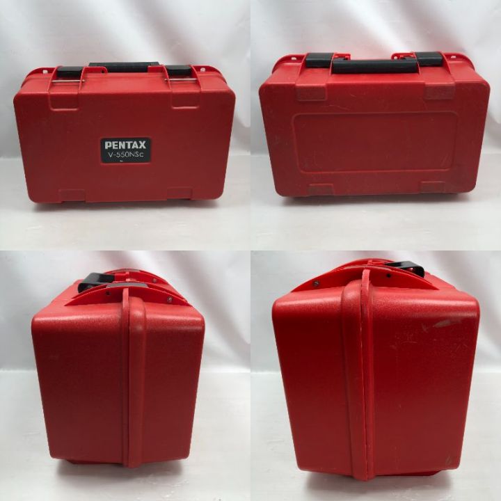 PENTAX　V-550Nsc　レーザー　校正済み　中古品　表示器二個有　【ハンズクラフト宜野湾店】 PENTAX ペンタックス 工具 レーザー機器 トータルステーション ケース