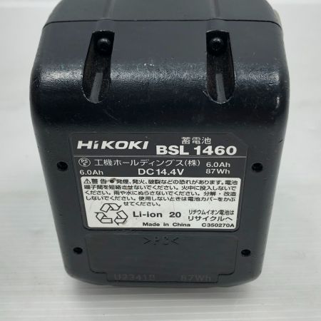  HiKOKI ハイコーキ 電動工具 インパクトレンチ 充電池1個付 コードレス式 WR14DBDL2 グリーン