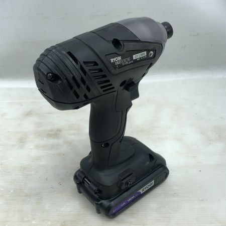  RYOBI リョービ 電動工具 インパクトドライバ 充電器・充電池1個・ケース付 BID-1805