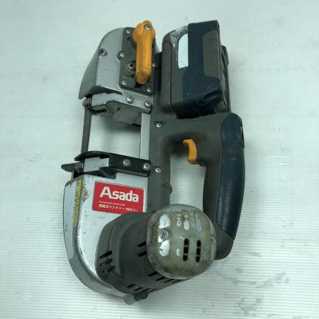  Asada 電動工具 充電式バンドソー 充電器・充電池2個・ケース付 コードレス式 H60 グレー