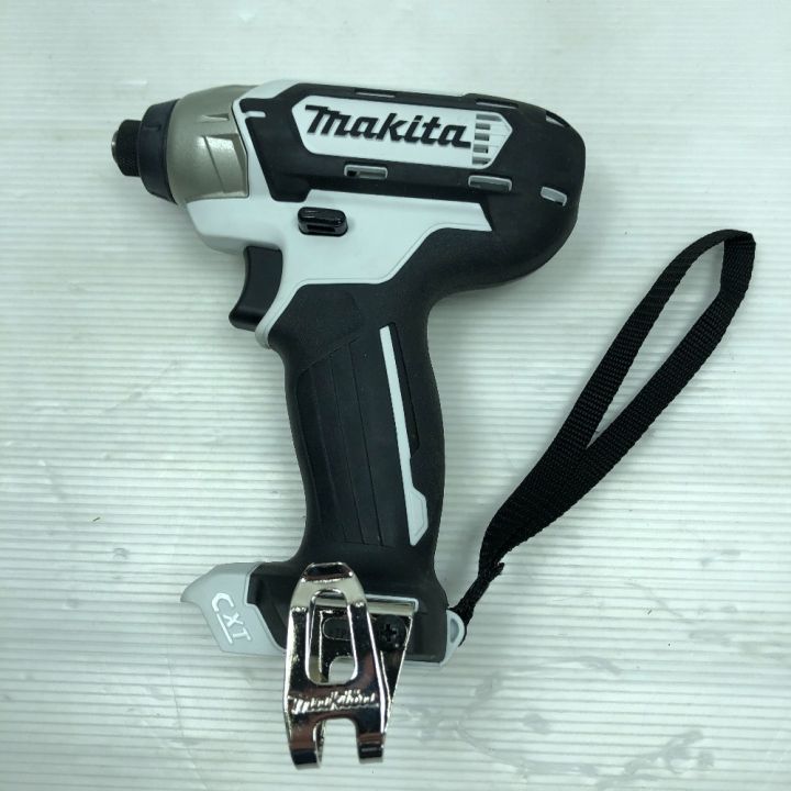 MAKITA マキタ 電動工具 インパクトドライバ 充電器・充電池1個・ケース付 TD110D ホワイト｜中古｜なんでもリサイクルビッグバン