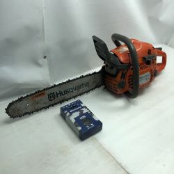◇◇ Husqvarna ハスクバーナ 工具 大型機械 チェーンソー  445 オレンジ Cランク