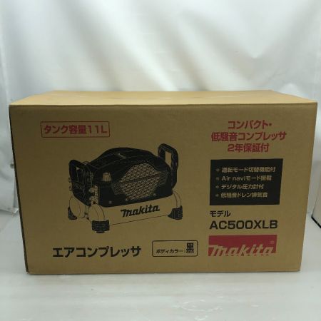 €€ MAKITA マキタ 電動工具 エアコンプレッサ AC500XLB ブラック
