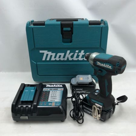  MAKITA マキタ 電動工具 インパクトドライバ 付属品完備 コードレス式 TD157DRGX ブルー