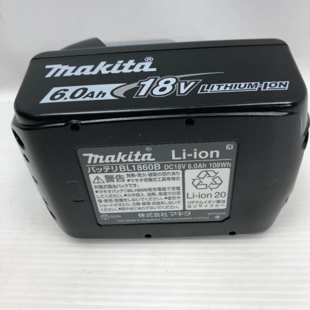  MAKITA マキタ 電動工具 バッテリー BL1860B ブラック