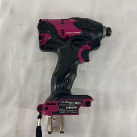 HITACHI 日立 インパクトドライバ HITACHI WH14DSL ショッキングピンク  本体のみ  14.4v WH14DSL ショッキングピンク