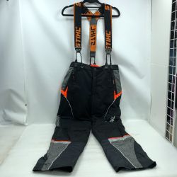 ◇◇ STIHL 工具関連用品 防護ズボン アドバンス X-ライト ズボン サスペンダー付き サイズ不明 ブラック Cランク