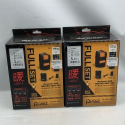 ◇◇ DIVAIZ 電熱ベスト モバイルバッテリーセット Lサイズ 工具関連用品 2204AZ Sランク