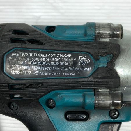  MAKITA マキタ 電動工具 インパクトレンチ コードレス式 TW300D ブルー