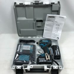 ◇◇ MAKITA マキタ 電動工具 インパクトドライバ 充電器・充電池2個・ケース付 TD149DRFX ブルー Aランク