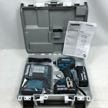  MAKITA マキタ 電動工具 インパクトドライバ 充電器・充電池2個・ケース付 TD149DRFX ブルー