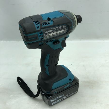  MAKITA マキタ 電動工具 インパクトドライバ 充電器・充電池2個・ケース付 TD149DRFX ブルー