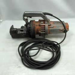 ◇◇ IKK 電動工具 鉄筋カッター 本体のみ コード式 100v ジャンク品(D) DC-25X オレンジ Dランク