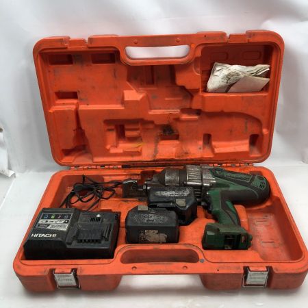  HITACHI 日立 工具 電動工具 鉄筋カッター 充電器・充電池2個・ケース付 コードレス式 DCC1618HL グリーン