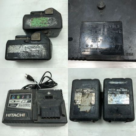  HITACHI 日立 工具 電動工具 鉄筋カッター 充電器・充電池2個・ケース付 コードレス式 DCC1618HL グリーン