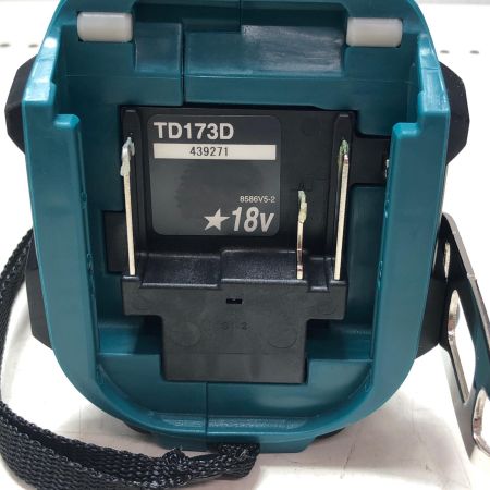 MAKITA マキタ 充電式インパクトドライバー TD173D ブルー