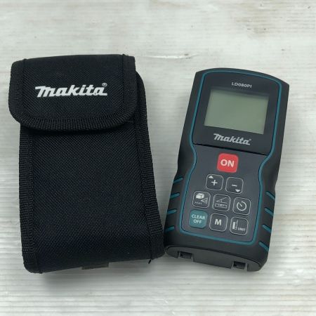  MAKITA マキタ 工具 レーザー機器 レーザー距離計 付属品完備 コードレス式 LD080PI ブルー