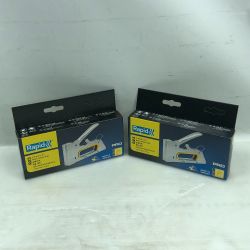 ◇◇ Rapid 工具関連用品 タッカー 付属品完備 不明 美品 ２個セット R23 シルバー Sランク