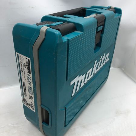  MAKITA マキタ 電動工具 インパクトドライバ 充電器・充電池2個・ケース付 コードレス式 TP141D ブルー