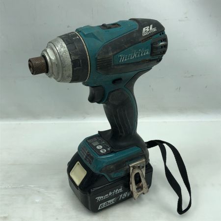  MAKITA マキタ 電動工具 インパクトドライバ 充電器・充電池2個・ケース付 コードレス式 TP141D ブルー