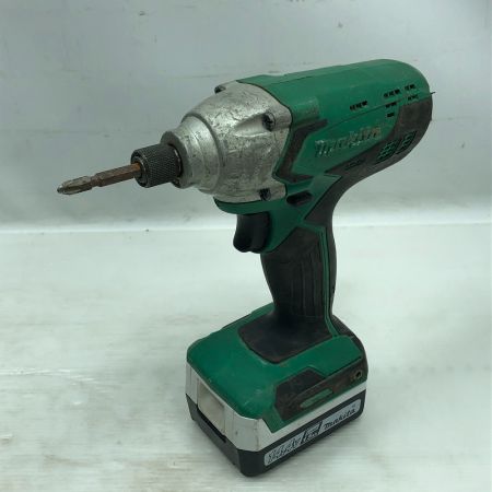  MAKITA マキタ 電動工具 インパクトドライバ 充電器・充電池2個・ケース付 コードレス式 M695D グリーン