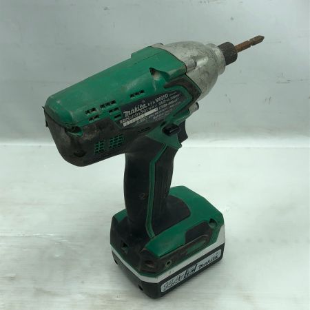  MAKITA マキタ 電動工具 インパクトドライバ 充電器・充電池2個・ケース付 コードレス式 M695D グリーン