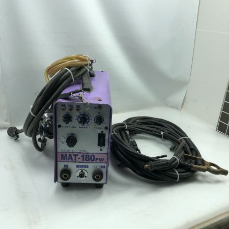  マイト工業 電動工具 TIG溶接機 本体のみ コード式 100v MAT-180 ホワイト
