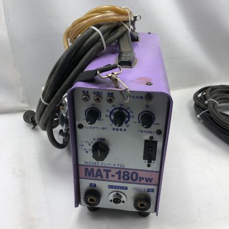  マイト工業 電動工具 TIG溶接機 本体のみ コード式 100v MAT-180 ホワイト
