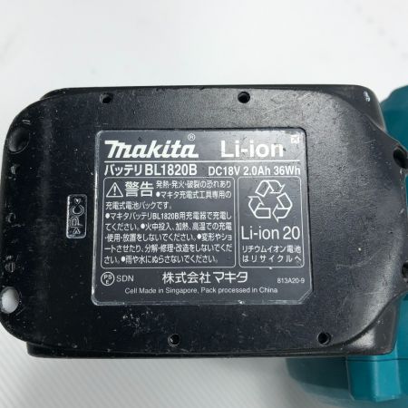  MAKITA マキタ 電動工具 ブロワ 充電池1個付 コードレス式 UB185D ブルー