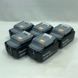 ◇◇ MAKITA マキタ 電動工具 バッテリー ５個セット BL1860B ブラック Sランク