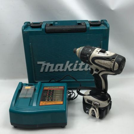  MAKITA マキタ 電動工具 インパクトドライバ 充電器・充電池1個・ケース付 コードレス式 TP130D ブルー