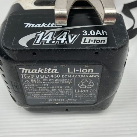  MAKITA マキタ 電動工具 インパクトドライバ 充電器・充電池1個・ケース付 コードレス式 TP130D ブルー