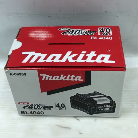 MAKITA マキタ 電動工具 バッテリー BL4040 ブラック
