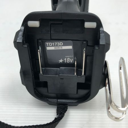  MAKITA マキタ 電動工具 インパクトドライバ 本体のみ TD173D ブラック