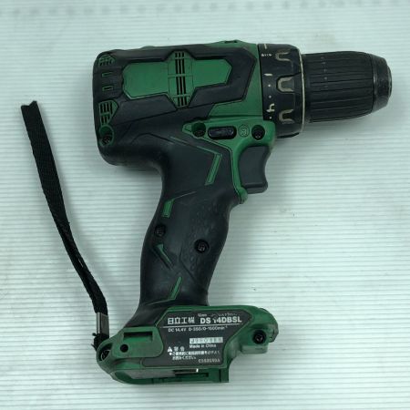  HITACHI 日立 電動工具 ドライバドリル DS14DBSL グリーン