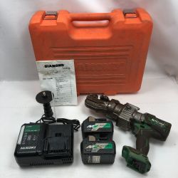 ◇◇ IKK 電動工具 コードレス鉄筋カッター 電器・充電池2個・ケース付 DCC-1636HR グリーン Cランク