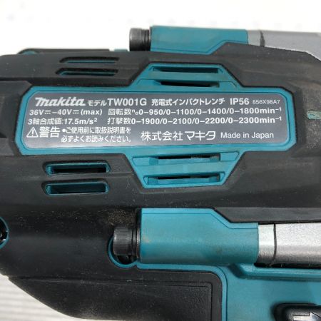  MAKITA マキタ 電動工具 インパクトレンチ TW001GRDX ブルー