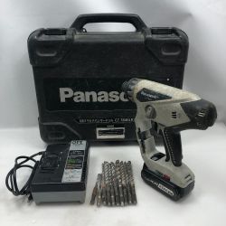 ◇◇ Panasonic パナソニック 電動工具 ハンマドリル 充電器・充電池1個・ケース付 コードレス式 EZ7840 ホワイト Cランク